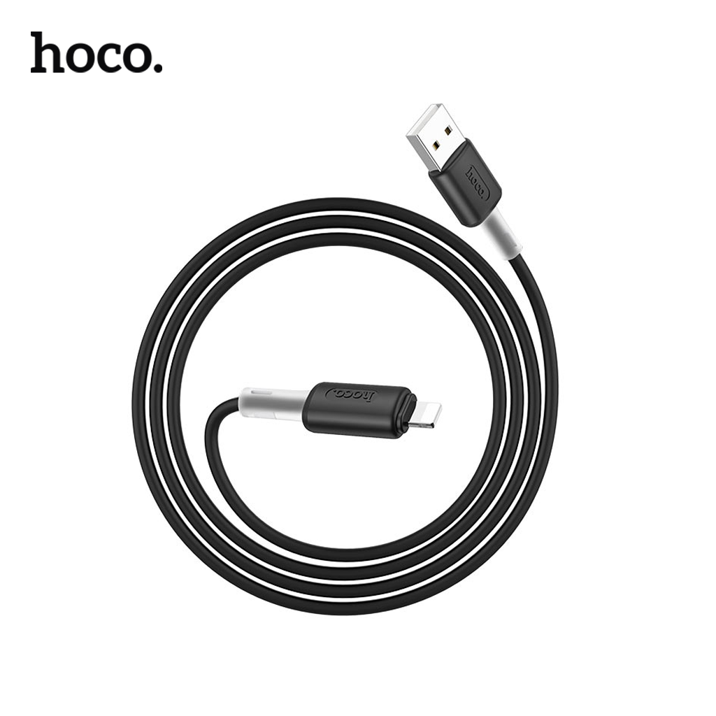 HOCO Soft Silicon Charging Cable (Lightning) – X48