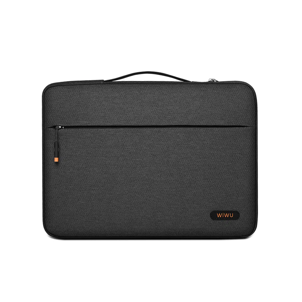 WiWU Pilot Sleeve Waterproof Polyester Laptop Bag 14” Case for Gadgets Protective Messenger