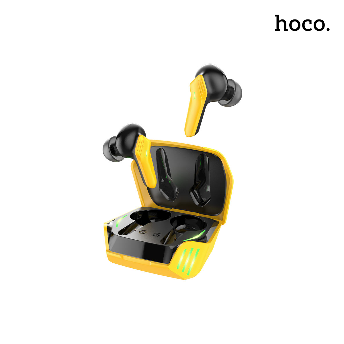 HOCO Magic Shadow Wireless Bluetooth Gaming Headset – S21 (Yellow)
