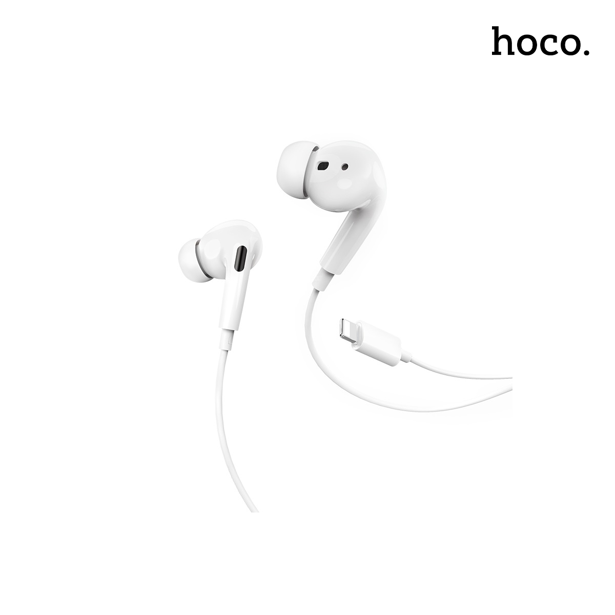 HOCO Max crystal earphones for Lightning with Microhone – M1