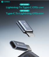 COTECi Type -C to Lightning OTG 60W