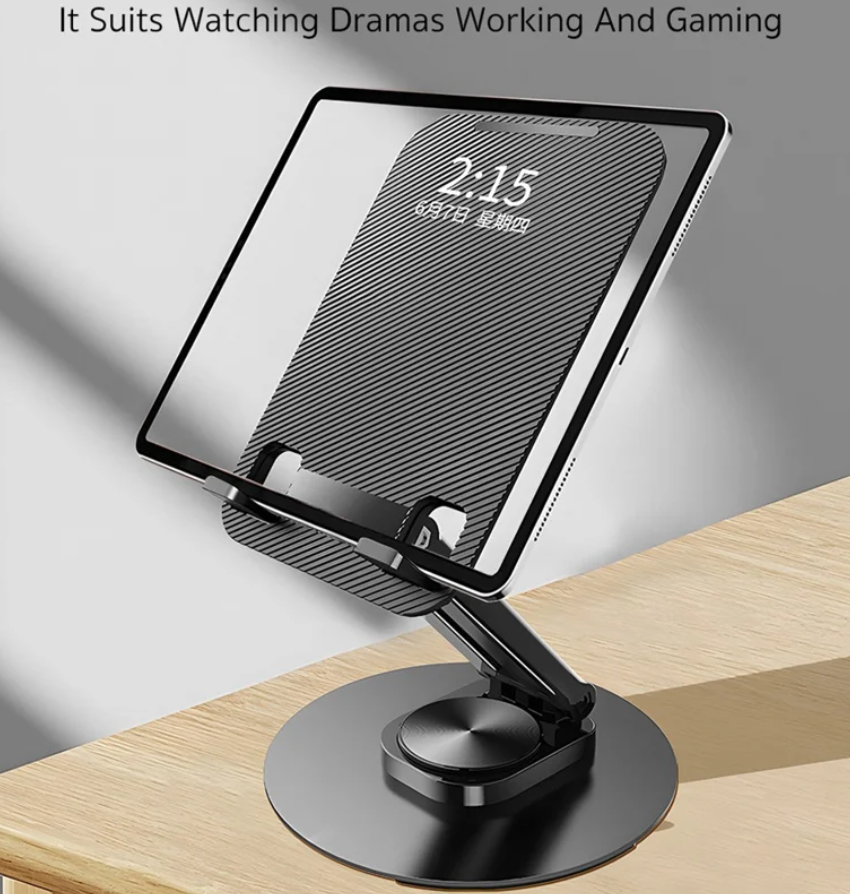 COTECi TABLET TELESCOPIC ROTATING CARBON STEEL BRACKET BS-012 – BLACK