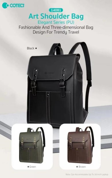 COTECi ELEGANT SERIES(PU) ART SHOULDER BAG 14081