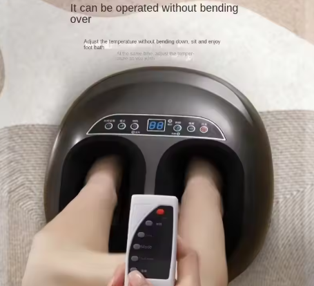 AIRBAG FOOT MASSAGER WITH HEAT AND TIMER – A711